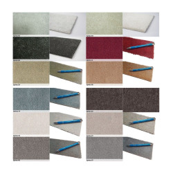 Teppichboden Spinta 4m 5m Breite 100% Polyamid Robust 8 Farben WY