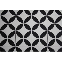 PVC Bodenbelag Optik Magali 96 Schwarz Weiß 2m Breite Meterware PVC Bodenbelag Optik Magali 96 Schwarz Weiß 2m Breite Meterware