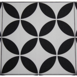 PVC Bodenbelag Optik Magali 96 Schwarz Weiß 2m Breite Meterware PVC Bodenbelag Optik Magali 96 Schwarz Weiß 2m Breite Meterware