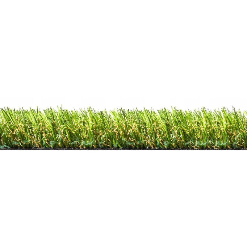 Kunstrasen hochflor Rasenteppich grün für außen Balkon Garten Mileno Verde 2m 4m Kunstrasen hochflor Rasenteppich grün für außen Balkon Garten Mileno Verde 2m 4m