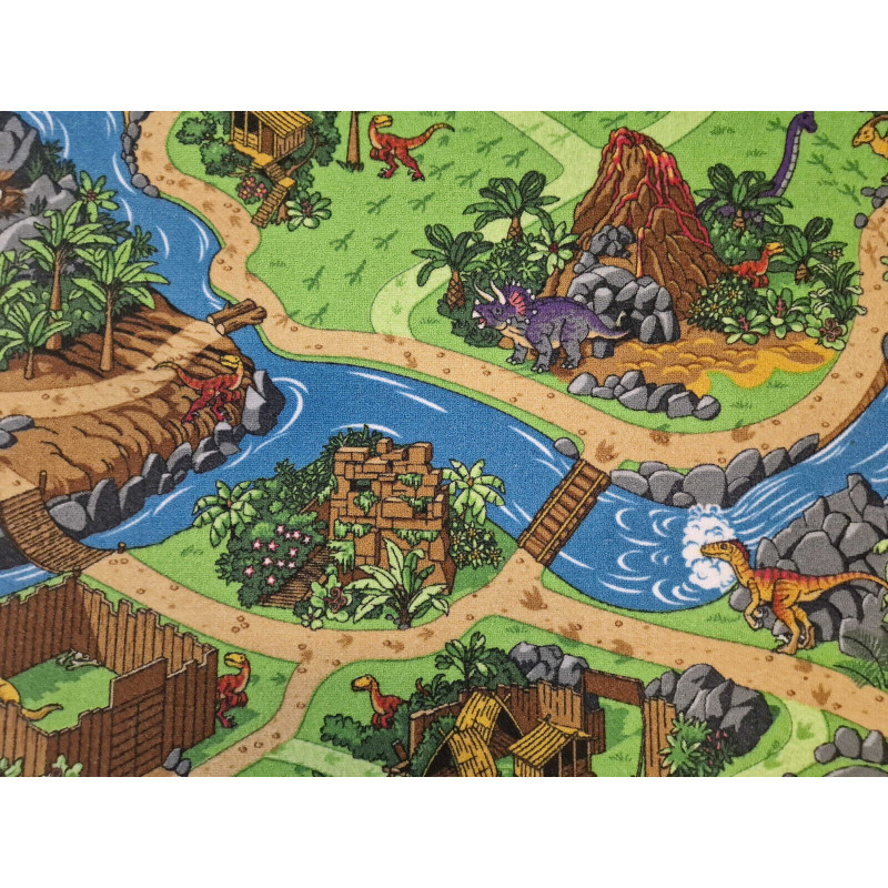 Kinderteppich Spielteppich Dino 29 Dinosaurier Design Kinder Teppich Attest