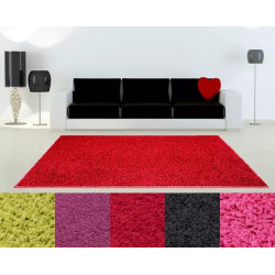 Hochflor Shaggy Teppich Sphinx Wohnzimmer Einfarbig versch. Farben und Größen