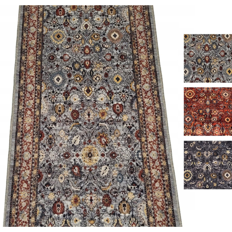 Teppich Läufer Antirutsch Teppichläufer Rutschfest Colaris Meterware 70-100 cm