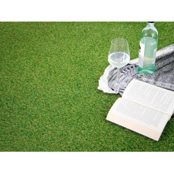 Kunstrasen Rasenteppich Intens Garten Balkon meterware 100x1550cm bis 400x2500cm