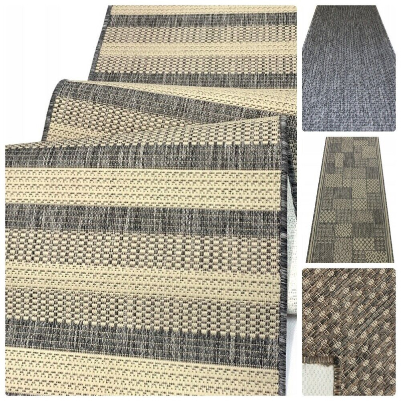 Teppich Läufer antirutsch Teppichläufer Sisal Scandigel Meterware 67-120cm