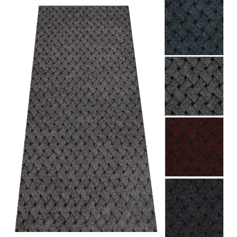 Teppich Läufer Antirutsch Teppichläufer Rutschfest Fußmatte Türmatte Vectra 1-4m