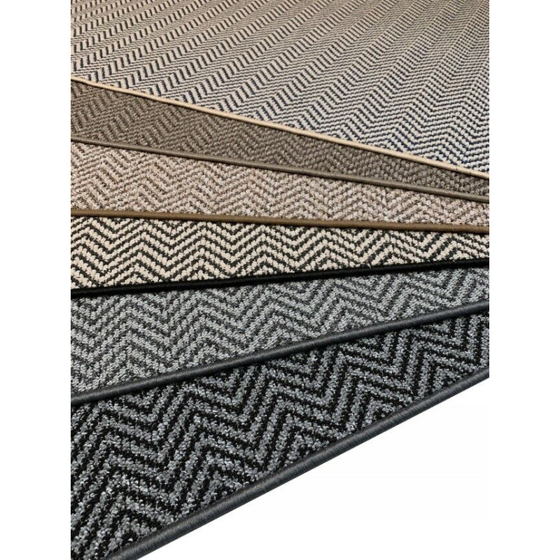 Teppichboden Teppich Auslegware Schlinge Chile Grau Braun Beige Zick Zack 4m Teppichboden Teppich Auslegware Schlinge Chile Grau Braun Beige Zick Zack 4m