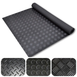 Antirutschmatte Gummimatte Gummiläufer 3mm Matte Gummi Ölresistent Meterware