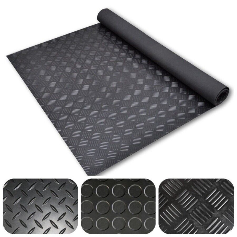 Antirutschmatte Gummimatte Gummiläufer 3mm Matte Gummi Ölresistent Meterware