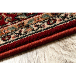 Dywan wełniany KASHQAI 4362 102 ornament beż / bordo 80x160cm