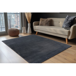 Dywan Lalee Hides Plush PLU 500 graphite