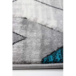 Dywan Cosmic Carving 5103 GREY/TURQUISE 120x170cm