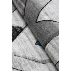Dywan Cosmic Carving 5103 GREY/TURQUISE 120x170cm