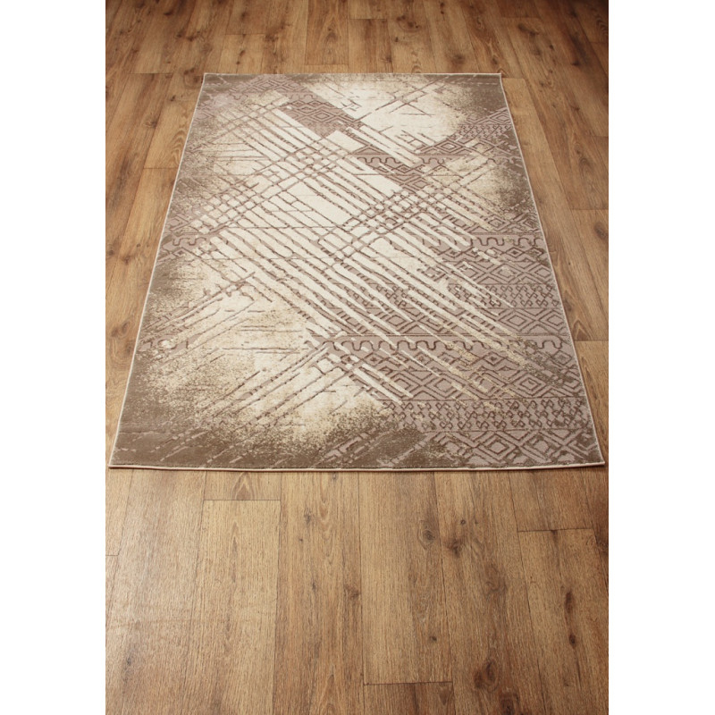 Dywan HOME W6124 CREAM/BROWN 80x150cm Dywan HOME W6124 CREAM/BROWN 80x150cm