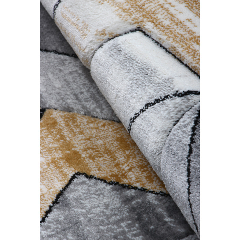 Dywan Cosmic Carving 5103 GREY/GOLD 160x230cm