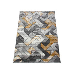 Dywan Cosmic Carving 5103 GREY/GOLD 160x230cm