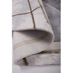 Dywan Galeria GL136F GREY/GOLD 160x230cm