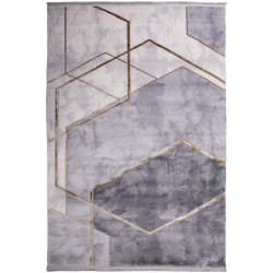 Dywan Galeria GL136F GREY/GOLD 80x150cm