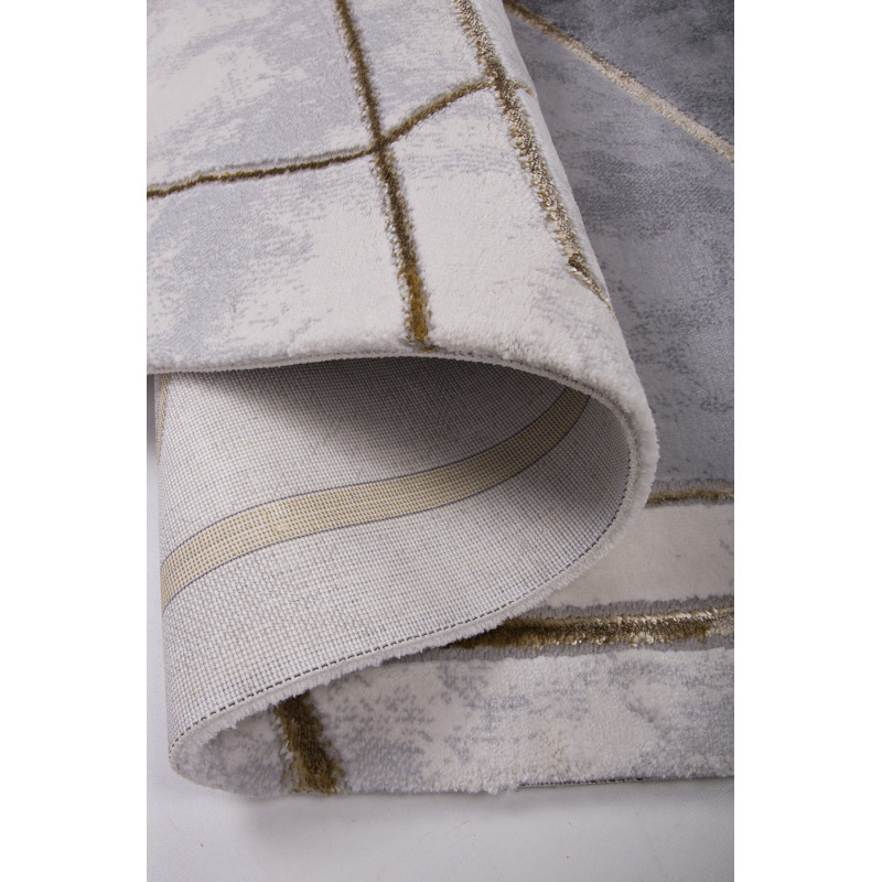 Dywan Galeria GL136F GREY/GOLD 80x150cm