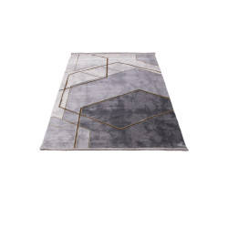 Dywan Galeria GL136F GREY/GOLD 80x150cm
