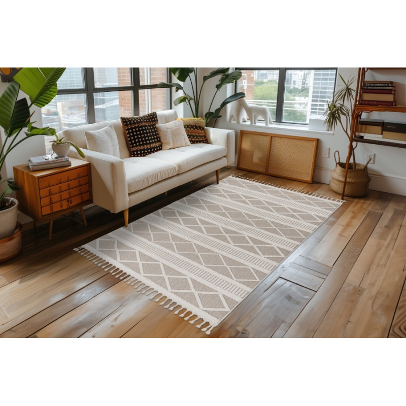Dywan Ligne Lalee Tunis TUN 401 beige Dywan Ligne Lalee Tunis TUN 401 beige