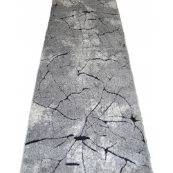 CHODNIK dywanowy Miami 0129 szary FRYZ 100cm pień