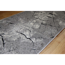CHODNIK dywanowy Miami 0129 szary FRYZ 100cm pień