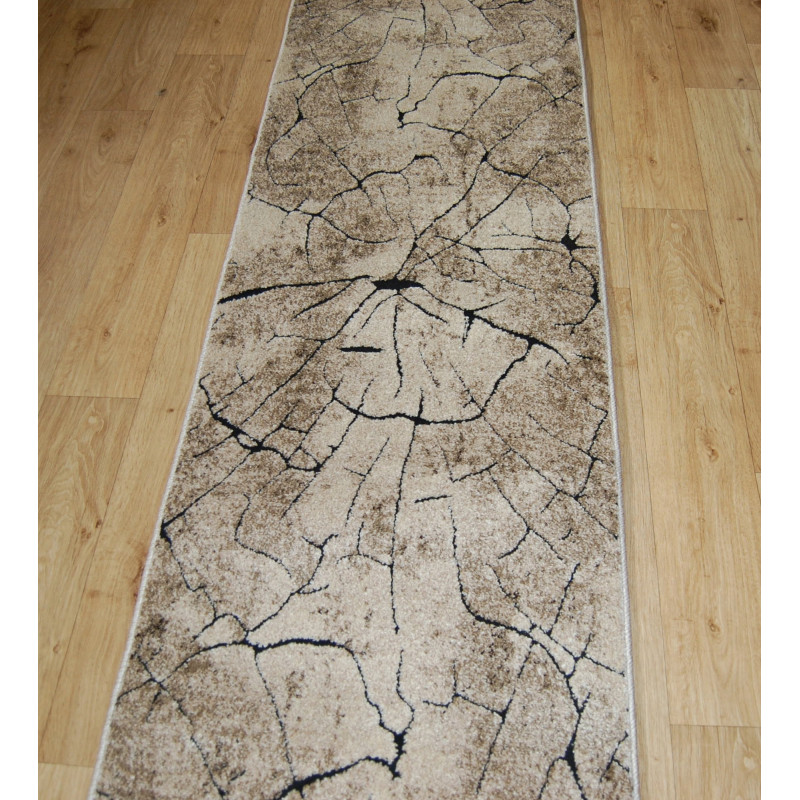 CHODNIK dywanowy Miami 0129 beige FRYZ 80cm pień