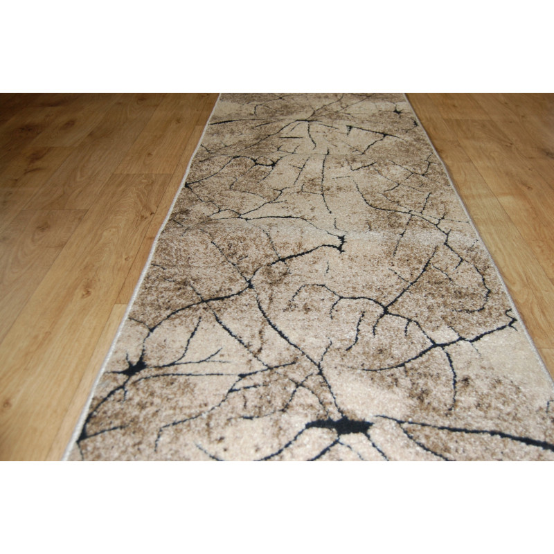 CHODNIK dywanowy Miami 0129 beige FRYZ 80cm pień