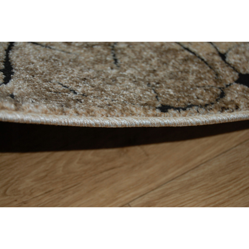 CHODNIK dywanowy Miami 0129 beige FRYZ 80cm pień