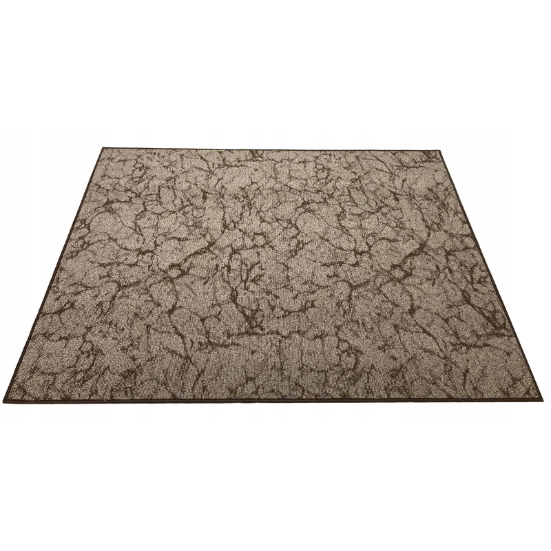 Nowoczesny Trwały Dywan 100x150 Brązowy Kuchnia Jadalnia Salon Nowoczesny Trwały Dywan 100x150 Brązowy Kuchnia Jadalnia Salon