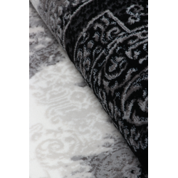 Dywan Tender 27237A BLACK/L.GREY  VELVET 77x150cm