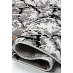 Dywan Tender 25226A BLACK/L.GREY VELVET 77x150cm