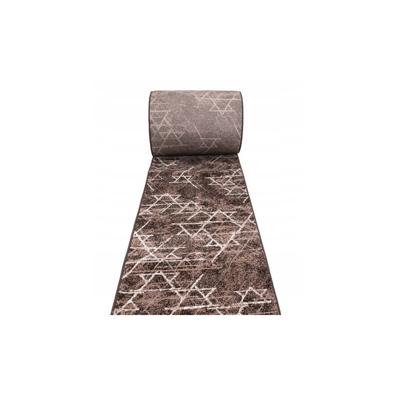 Chodnik dywanowy MIRA 24032 Fryz Brąz szer.90cm Chodnik dywanowy MIRA 24032 Fryz Brąz szer.90cm