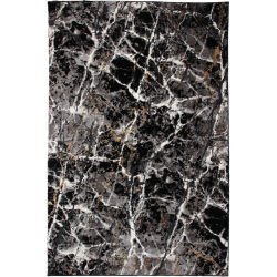 Dywan Tender 25226A BLACK /BLACK VELVET 77x150cm