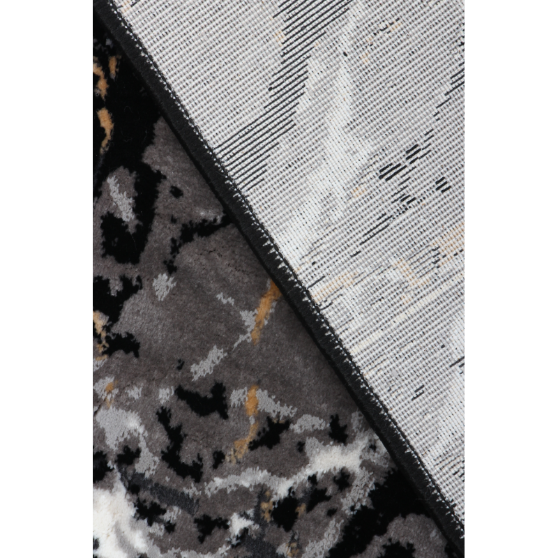 Dywan Tender 25226A BLACK /BLACK VELVET 77x150cm