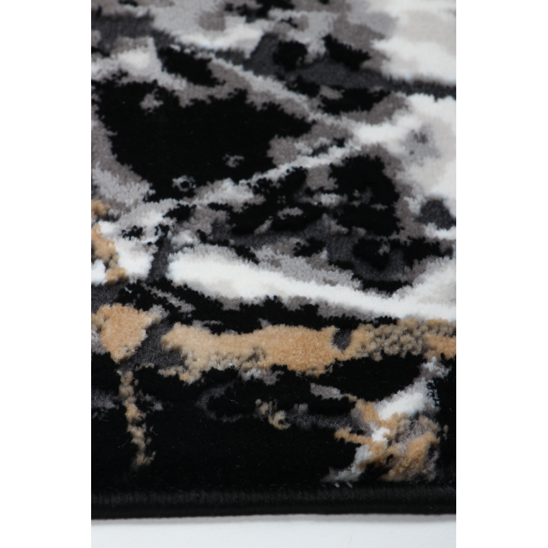 Dywan Tender 25226A BLACK /BLACK VELVET 77x150cm