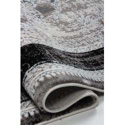 Dywan Tender 27145A BLACK/L.GREY VELVET 120x170cm Dywan Tender 27145A BLACK/L.GREY VELVET 120x170cm