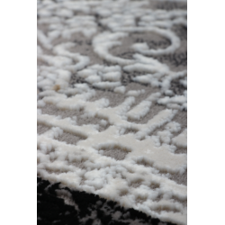 Dywan Tender 27145A BLACK/L.GREY VELVET 120x170cm Dywan Tender 27145A BLACK/L.GREY VELVET 120x170cm