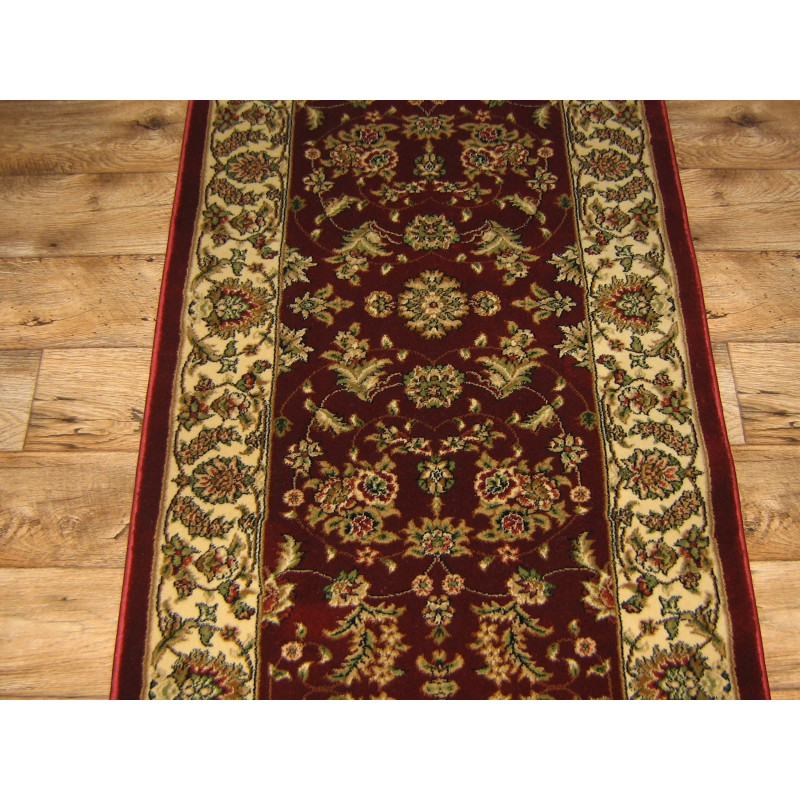 CHODNIK Dywanowy gruby heat-set szer. 70 cm bordo
