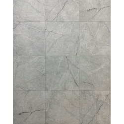 Wykładzina PCV Maxima Plus 639-04 2m Imitacja Płytki Marmur 40cmx40cm SZARY