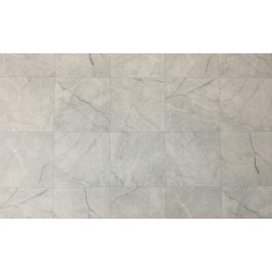 Wykładzina PCV Maxima Plus 639-04 2m Imitacja Płytki Marmur 40cmx40cm SZARY