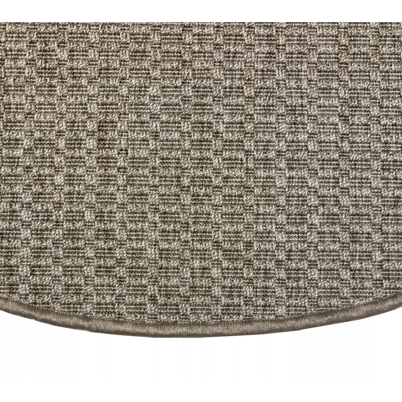 Dywan AW Manaus 90 Outdoor Szary koło 100cm Taras Balkon Altanka Weranda