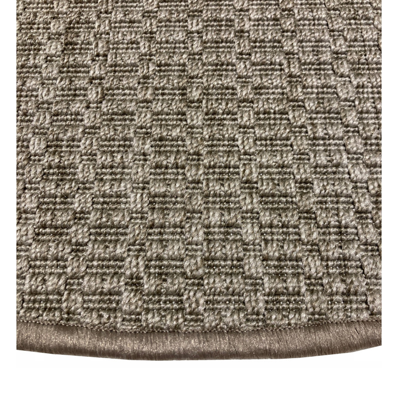 Dywan AW Manaus 90 Outdoor Szary koło 100cm Taras Balkon Altanka Weranda