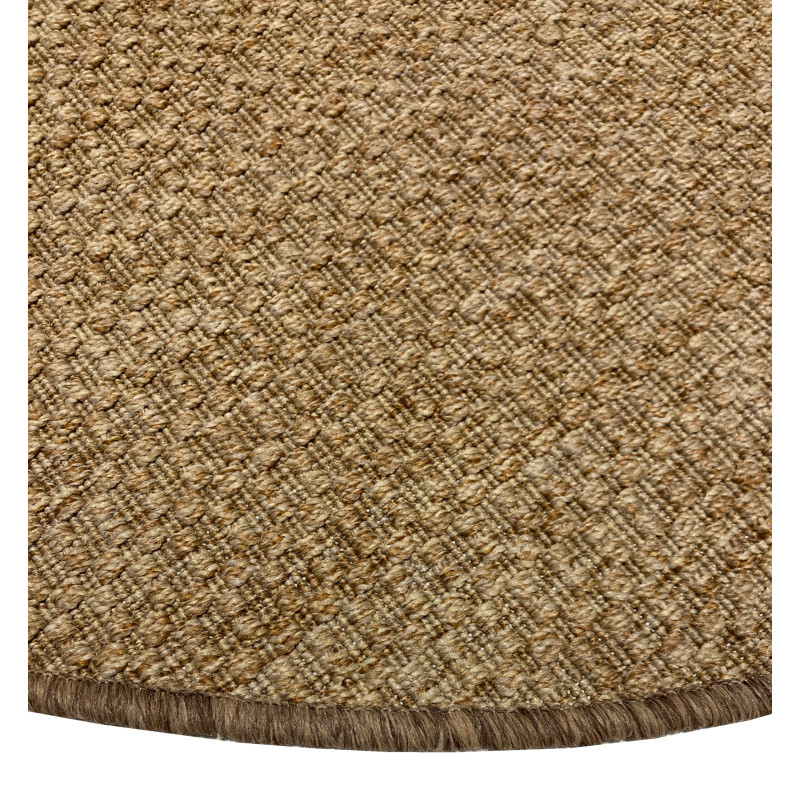 Dywan AW Manaus 35 Outdoor Beżowy koło 130cm Taras Balkon Altanka Weranda