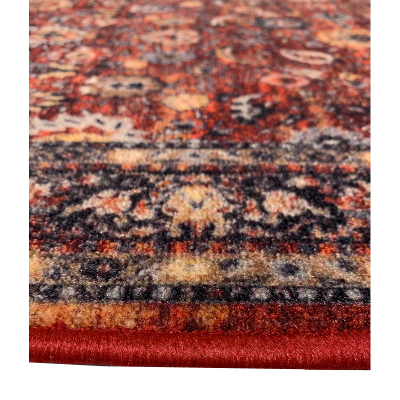 CHODNIK ANTYPOŚLIZGOWY Bordo Drobne Kwiaty 100cm CHODNIK ANTYPOŚLIZGOWY Bordo Drobne Kwiaty 100cm