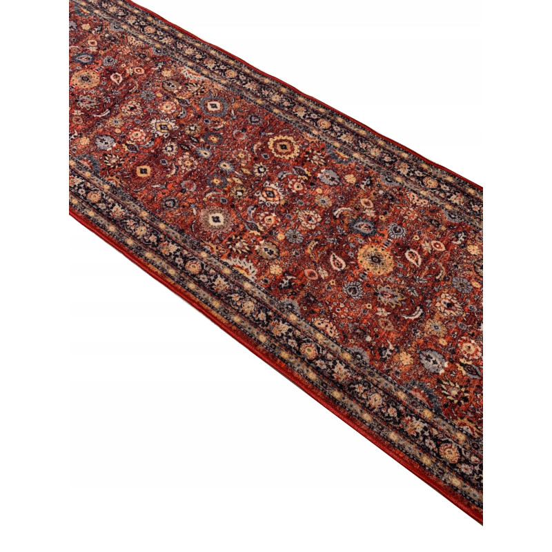 CHODNIK ANTYPOŚLIZGOWY Bordo Drobne Kwiaty 100cm CHODNIK ANTYPOŚLIZGOWY Bordo Drobne Kwiaty 100cm