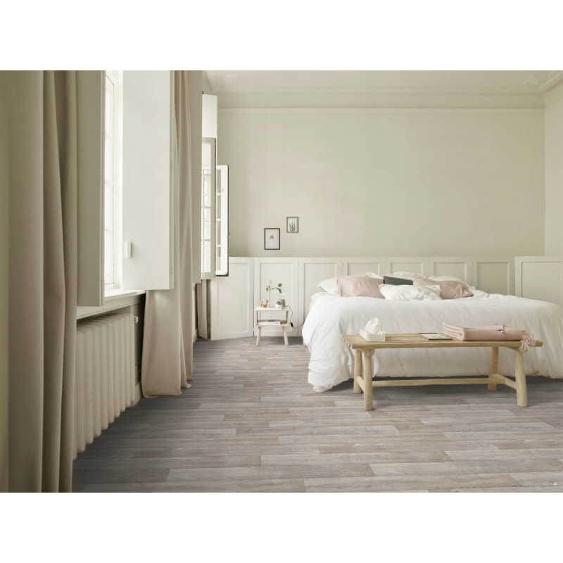 Wykładzina PCV BeauFlor Sonipro Chalet 646D 3m szaro beżowa deaska