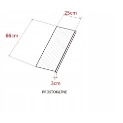 Komplet Nakładek 17 sztuk 66cm BOHO KREM N390