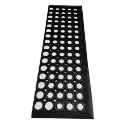 NAKŁADKI NA SCHODY GUMOWE AŻUROWE GUMA 75cm x 25cm STOPKA Z KAPINOSEM